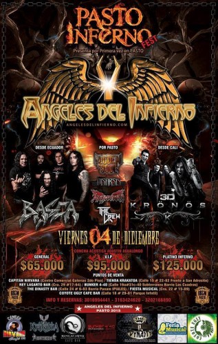 Flyer Pasto Colombia 2015