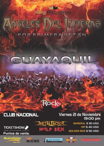 Angeles Del Infierno Guayaquil 2014