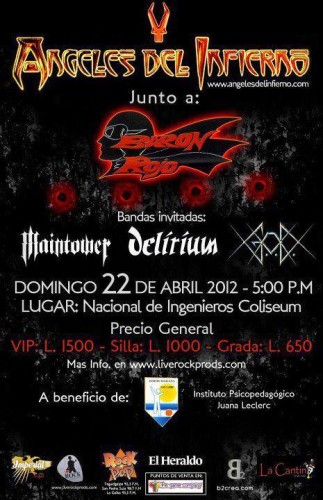 Angeles Del Infierno en Tegucigalpa 2012